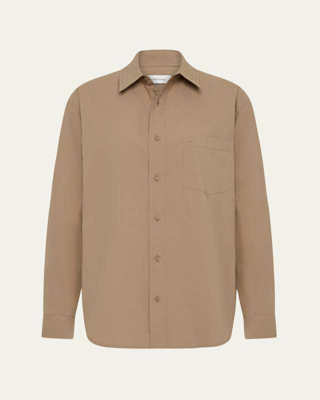 The Relaxed Button-Front Shirt